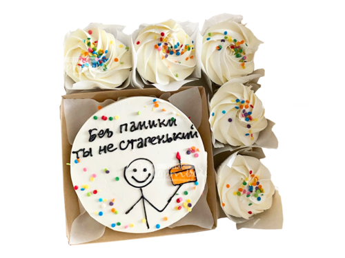 Набор бенто и капкейки